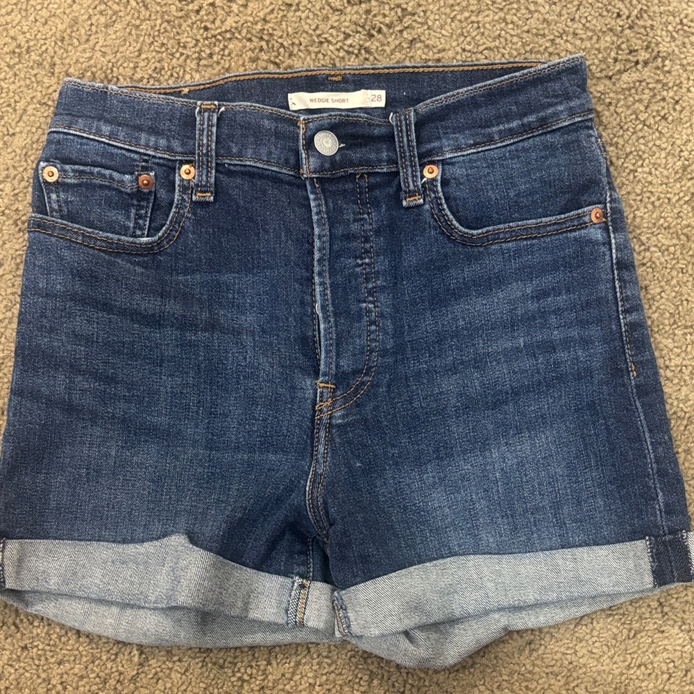 Levi's Classic Blue Jean Shorts
